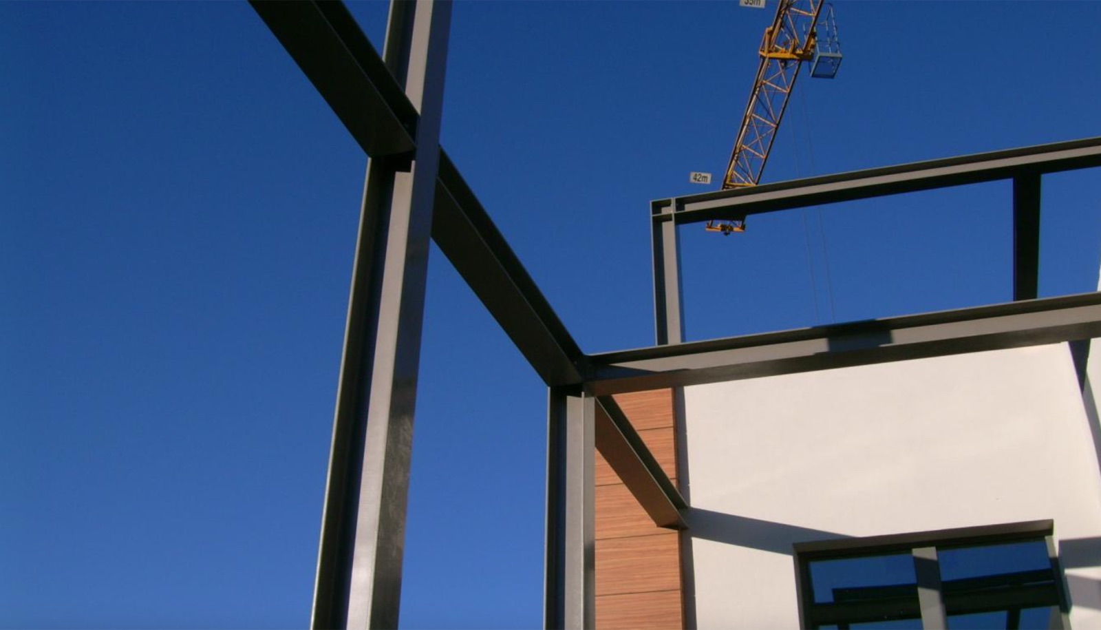 Carpenteria in opera presso un cantiere CBD